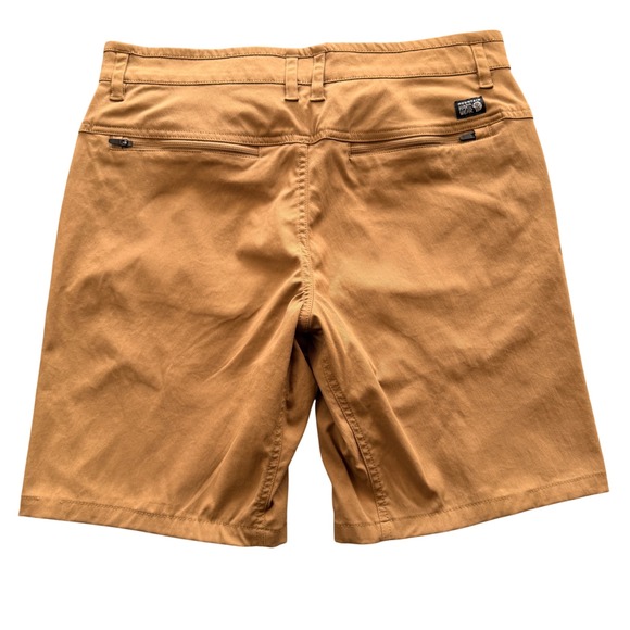 Mountain Hardwear AP Scrambler Shorts Mens 32 Brown Hiking Outdoor Technical 9in - Picture 2 of 7